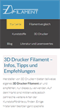 Mobile Screenshot of ddd-filament.com